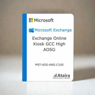 Exchange Online Kiosk GCC High Subscription License