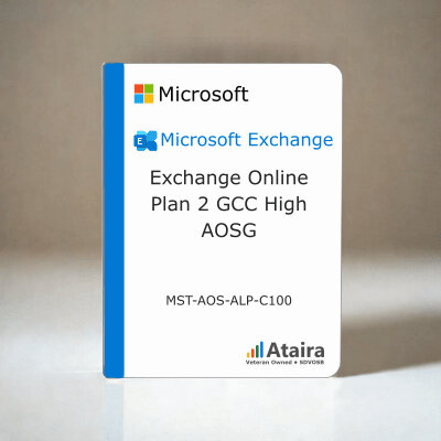 Exchange Online Plan 2 GCC High Subscription License
