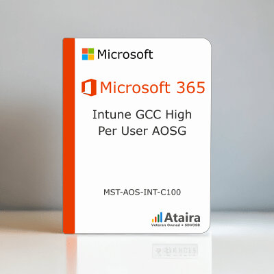 Microsoft Intune GCC High per User Subscription License