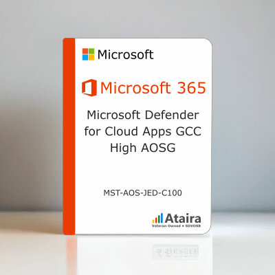 Microsoft Defender Cloud Apps GCC High Subscription License