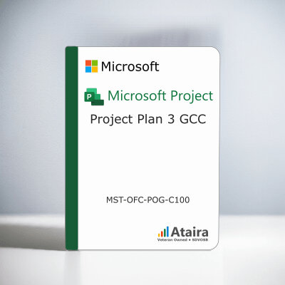 Microsoft Project Plan 3 GCC Subscription License