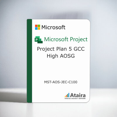 Microsoft Project Plan 5 GCC High Subscription License