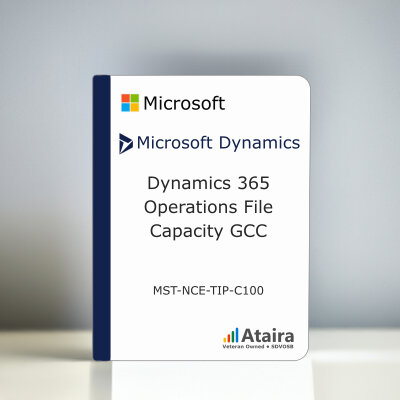 Dynamics 365 Operations File Capacity GCC Subscription License