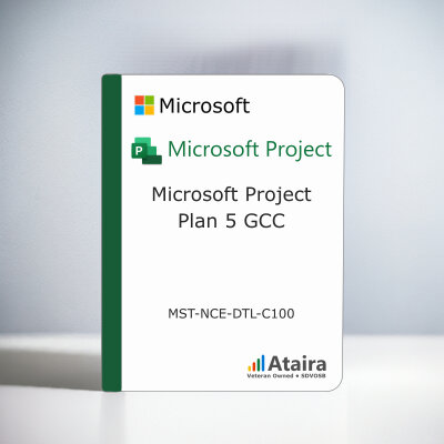 Microsoft Project Plan 5 GCC Subscription License