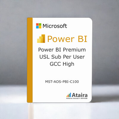 Power BI Premium USL Sub per User GCC High Subscription License