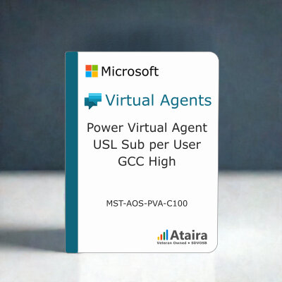 Power Virtual Agent USL Sub per User GCC High Subscription License