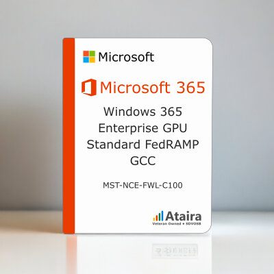 Windows 365 Enterprise GPU Standard FedRAMP GCC Subscription License